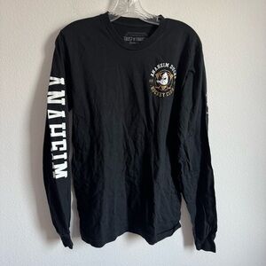 NHL Anaheim Ducks Trust & Tradition Long Sleeve‎ Crewneck Tee Size: M